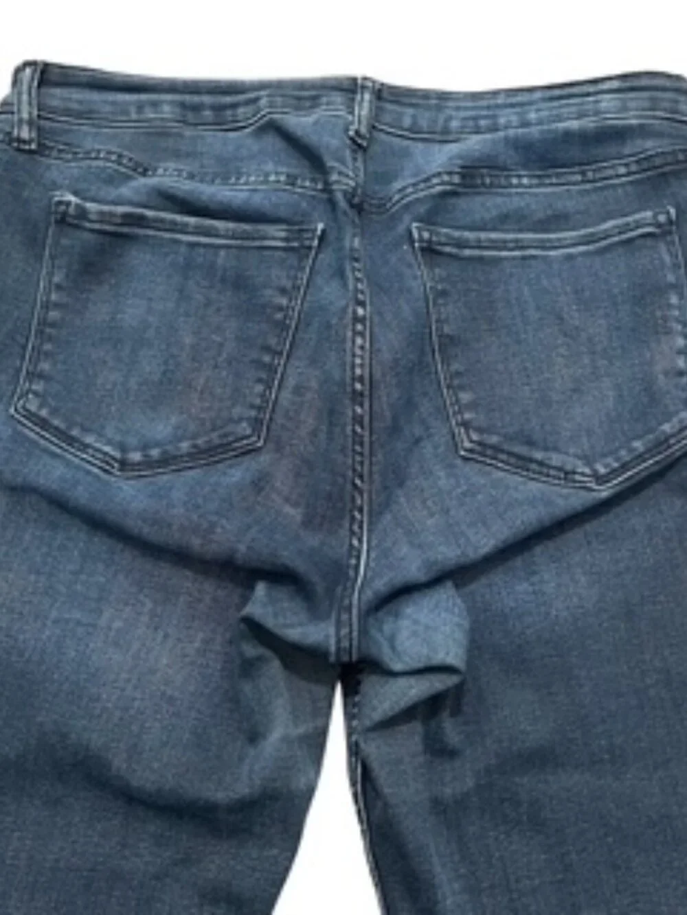 Old Navy Rockstar Jeans Women’s size 14 Short High Rise Super Skinny Blue Pants